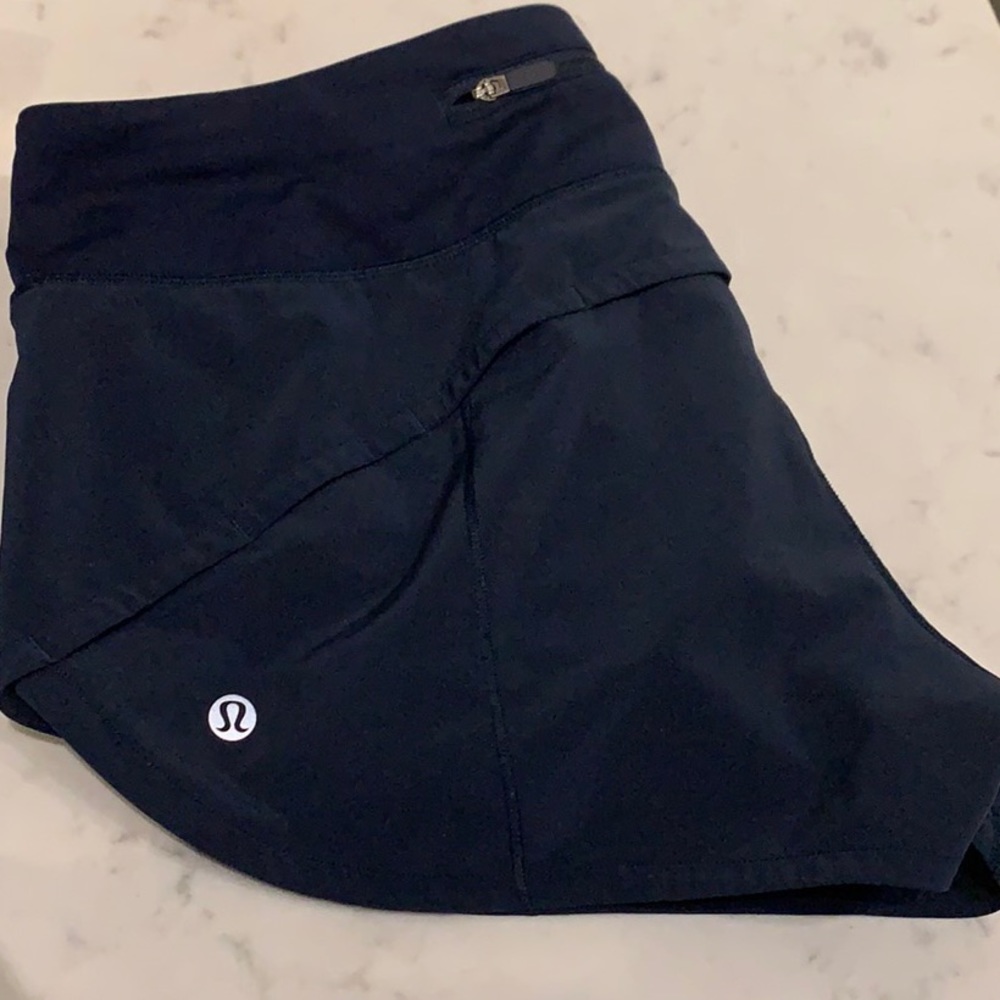 Navy Speed Up 2.5 Shorts